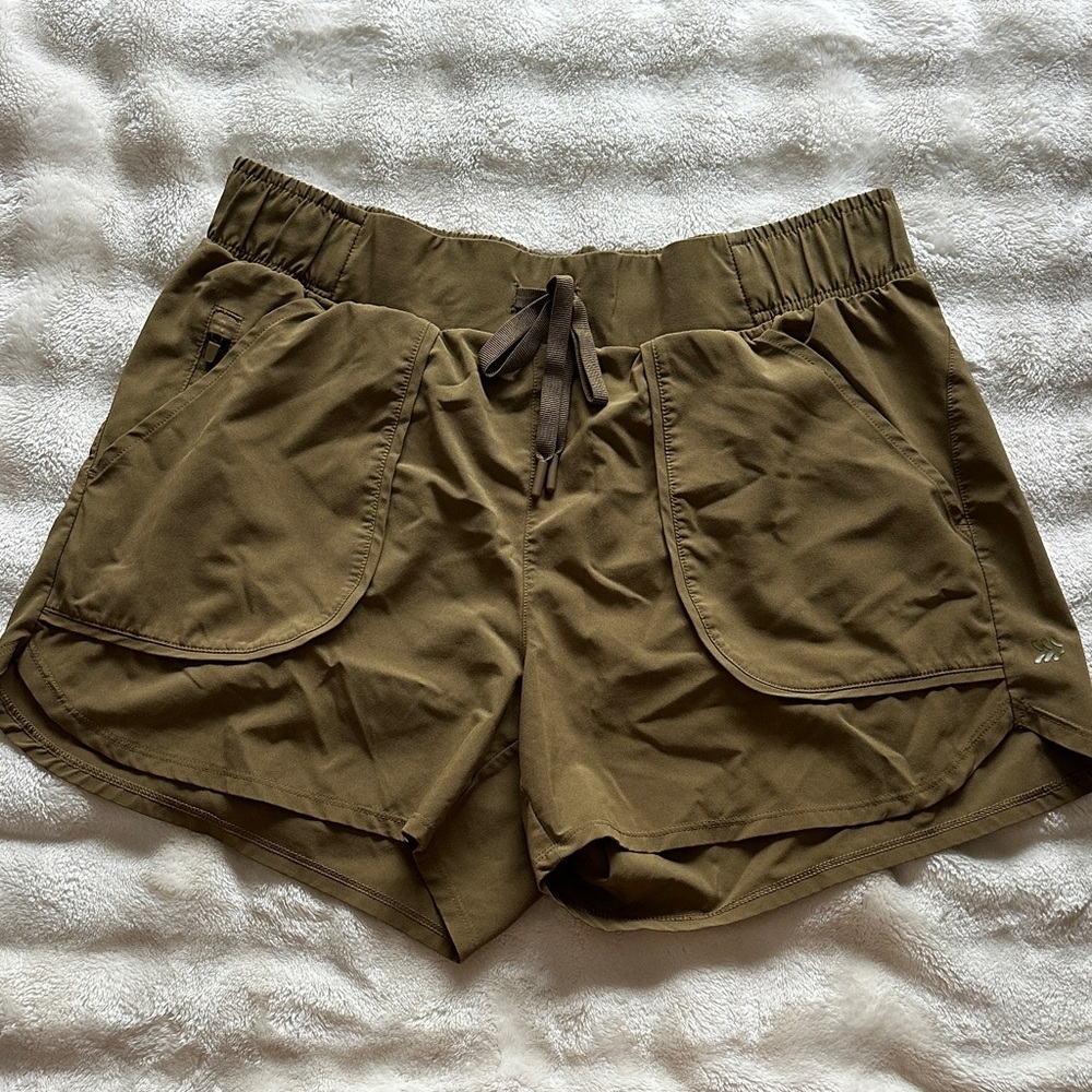 All in Motion Khaki Women's Athletic Shorts